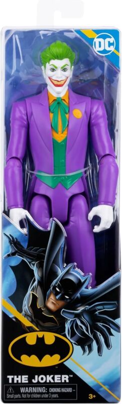 DC Comics, 12-inch The Joker Action Figure, Kids Toys for Boys and Girls Ages 3 and Up : Toys & Games