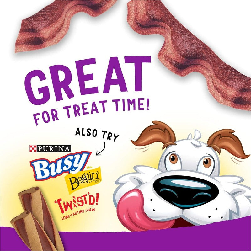 Purina Beggin' Strips With Real Meat Dog Treats With Bacon and Beef Flavors - (Pack of 2) 26 oz. Pouches : Pet Supplies