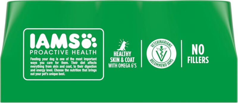 IAMS Proactive Health Adult Wet Dog Food Classic Ground with Chicken and Rice, 13 oz. Cans, Pack of 6