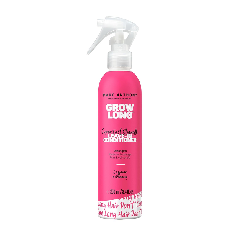Marc Anthony Leave-In Conditioner Spray & Detangler, Grow Long Biotin - Anti-Frizz Deep Conditioner For Split Ends & Breakage - Vitamin E, Caffeine & Ginseng for Curly, Dry & Damaged Hair : Beauty & Personal Care