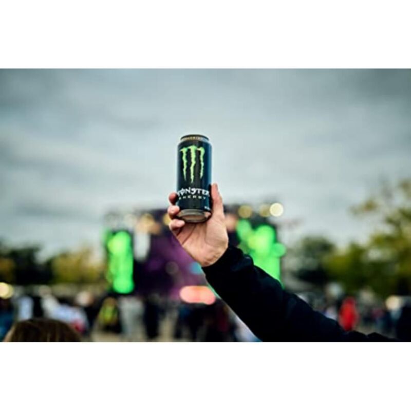 Monster Energy Drink, Green, Original, 16 Ounce (Pack of 15) : Grocery & Gourmet Food