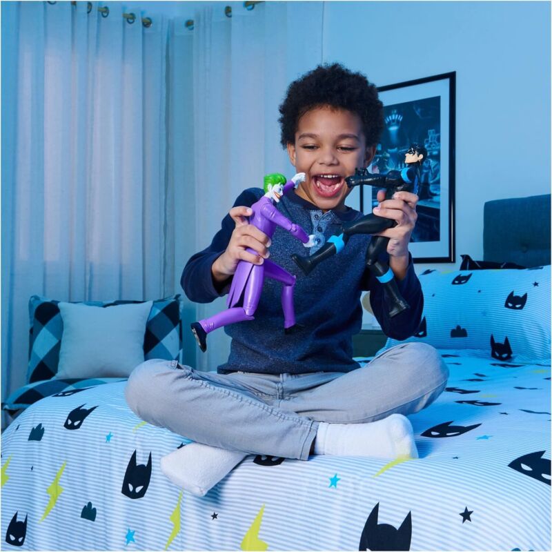 DC Comics, 12-inch The Joker Action Figure, Kids Toys for Boys and Girls Ages 3 and Up : Toys & Games
