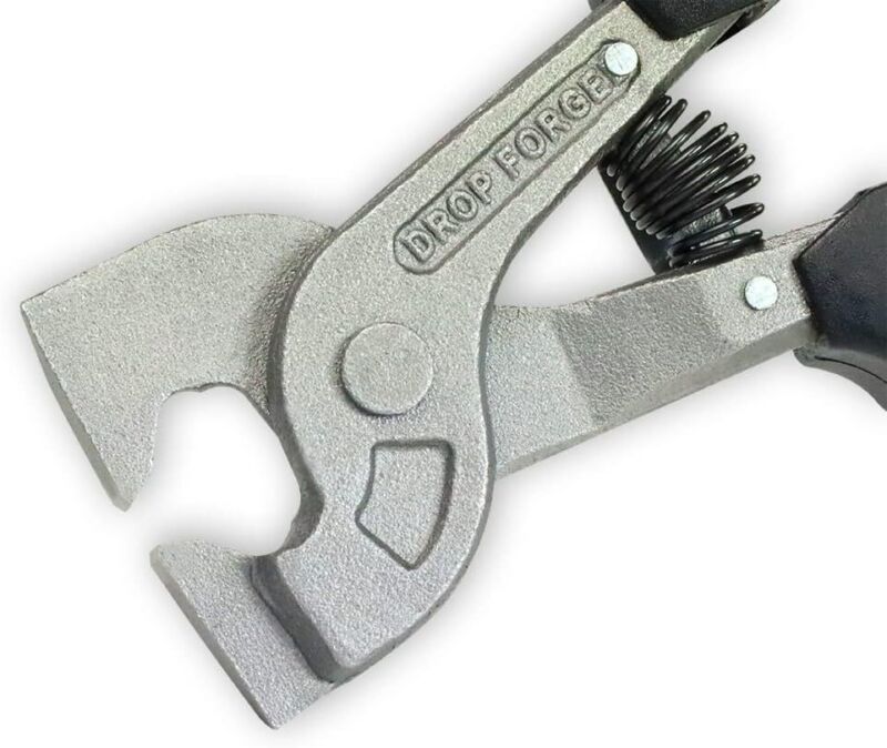 TILER 2-Piece Tile Nippers Set Glass Mosaic & Ceramic Cutter with Soft-Grip Hand
