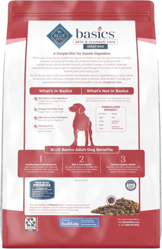 Blue Buffalo Wilderness Trail Toppers Wild Cuts Natural High-Protein Dog Wet Food, Chicken Bites in Hearty Gravy, 3-oz Pouch, 24 Count