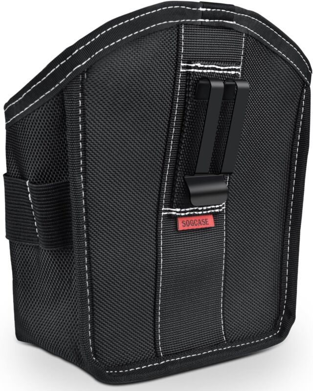 SOGCASE Tool Pouch Nails Screws Bag with Belt Clip (XL, Black) - Amazon.com
