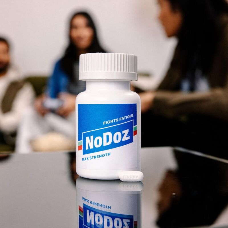 NoDoz 200mg Caffeine Pills Maximum Strength, 120 Caplets total : Health & Household