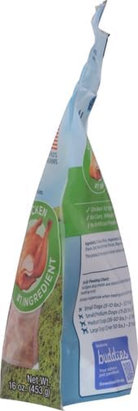 Blue Buffalo Baby BLUE Soft Biscuits with DHA, Natural Dog Treats for Puppies, Great for Training, with Chicken & Carrots, 8-oz. Bag : Pet Supplies