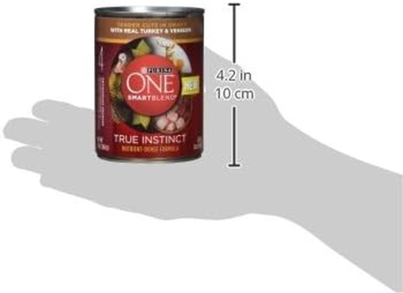 Purina ONE High Protein Wet Dog Food True Instinct Tender Cuts in Dog Food Gravy With Real Turkey and Venison - (Pack of 12) 13 oz. Cans: Pet Supplies: Amazon.com