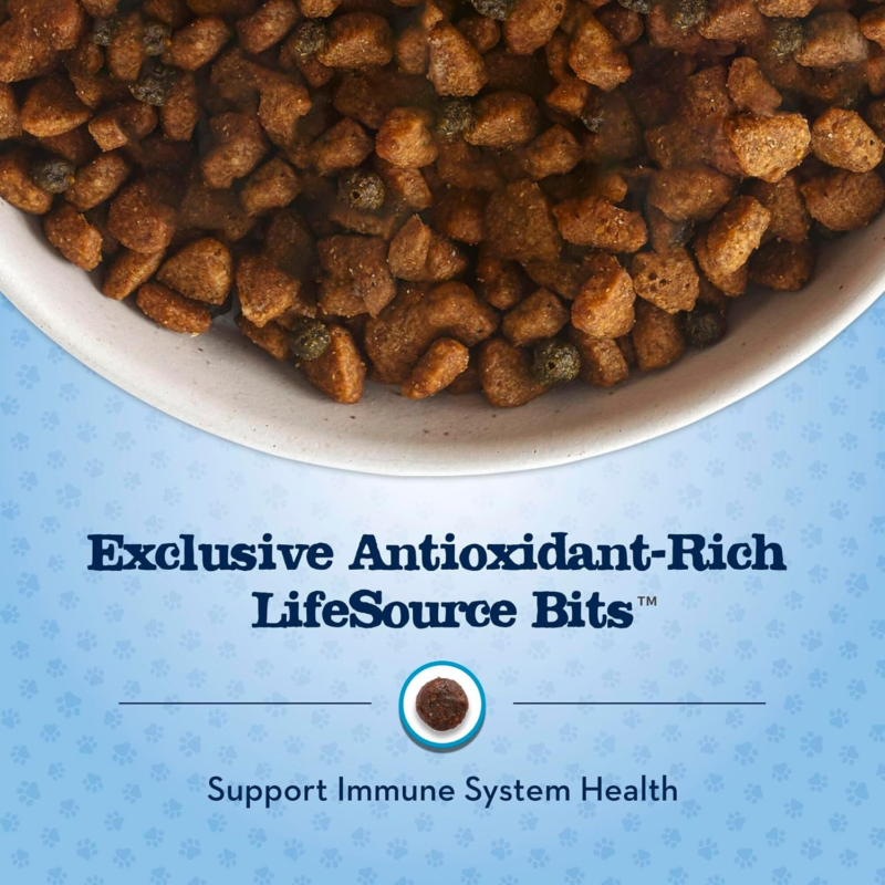 Blue Buffalo Baby Blue Natural Dry Food for Puppies, Healthy Growth Formula with DHA, Savory Chicken Recipe, 11-lb. Bag