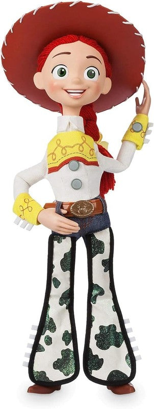 Disney Store Official Jessie Interactive Talking Action Figure from Toy Story, Features Sounds and Phrases from The Movies, Interacts with Other Figures and Toys : Toys & Games