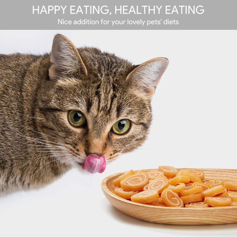 Jungle Calling Soft Chicken & Codfish Cat & Dog Treats, High Protein Pet Snacks for Small & Medium Dogs & Cats, Chewy Chicken Sushi Dog Training Treats, 10.6 oz : Pet Supplies