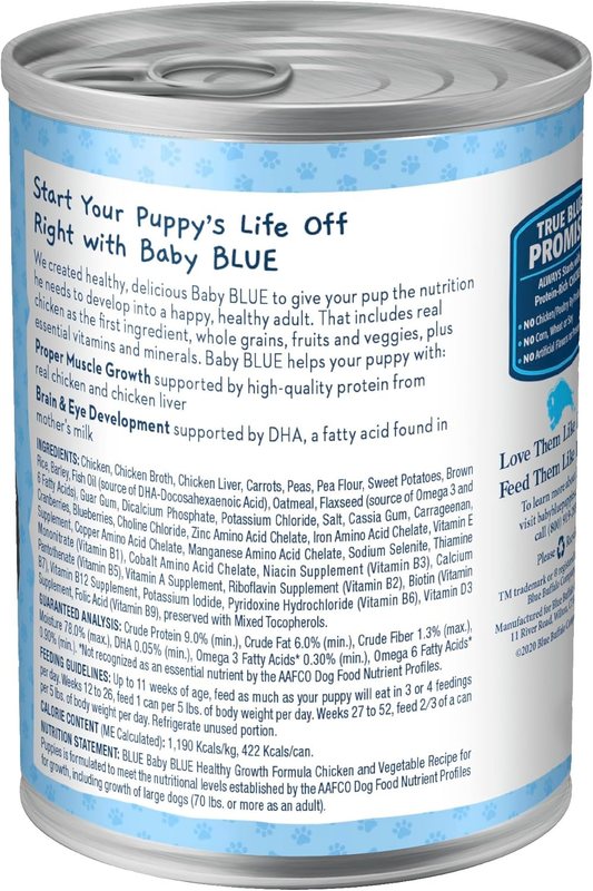 Blue Buffalo Wilderness High Protein, Natural Adult Pate Wet Cat Food Variety Pack, Chicken, Salmon, Duck 3-oz cans (24 Count- 8 of Each Flavor)