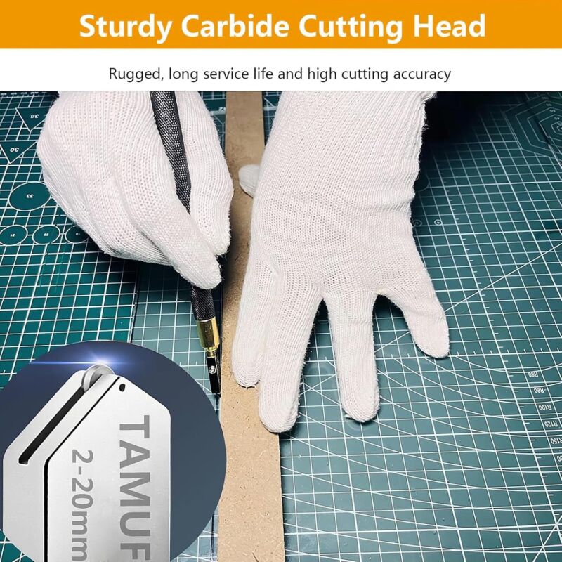 Glass Cutters Tools 2-20mm for Thick Glass Tiles Mirror Mosaic Cutting- Glass Cutting Tool with Automatic Oil Feed, Glass Cutter with Ergonomic Handle and 3 Carbide Tips - Amazon.com