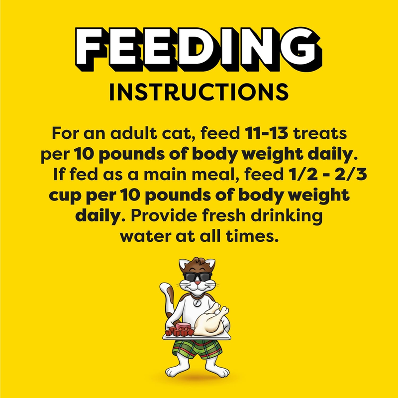 Temptations MixUps Backyard Cookout Flavor Crunchy and Soft Cat Treats, 30 oz. Tub : Pet Supplies