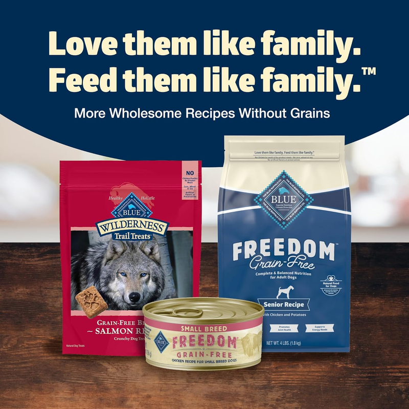 Blue Buffalo Freedom Grain-Free Small Breed Wet Dog Food, Supports High Energy Needs, Made in the USA With Natural Ingredients, Chicken, 5.5-oz Cans ( 24 Count): Wet Pet Food: Pet Supplies: Amazon.com