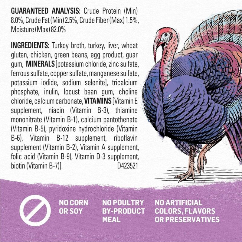 Purina Beyond Turkey and Green Bean in Gravy Natural Grain Free Wet Dog Food with Added Vitamins and Minerals - (Pack of 12) 12.5 oz. Cans: Pet Supplies: Amazon.com