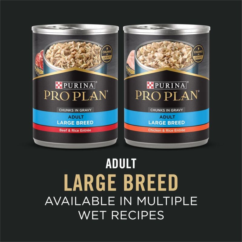 Purina Pro Plan High Protein, Digestive Health Large Breed Dog Food Dry, Chicken and Rice Formula - 18 lb. Bag: Dry Pet Food: Pet Supplies: Amazon.com