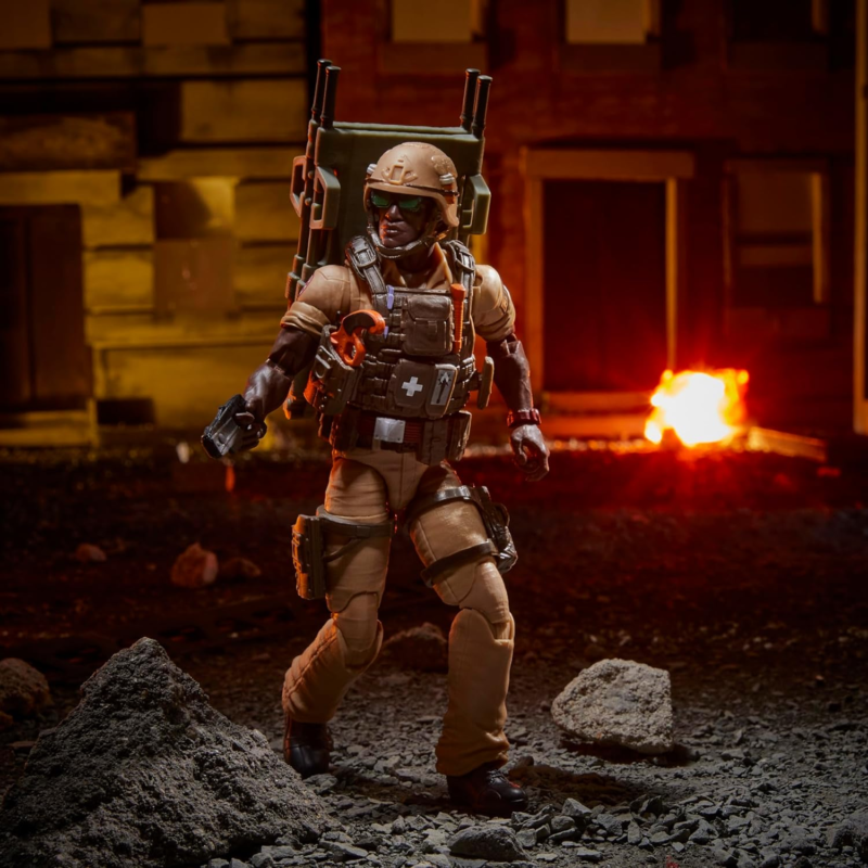 G.I. Joe Classified Series #122, Carl Doc Greer, Collectible 6-Inch Action Figure with 7 Accessories : Toys & Games
