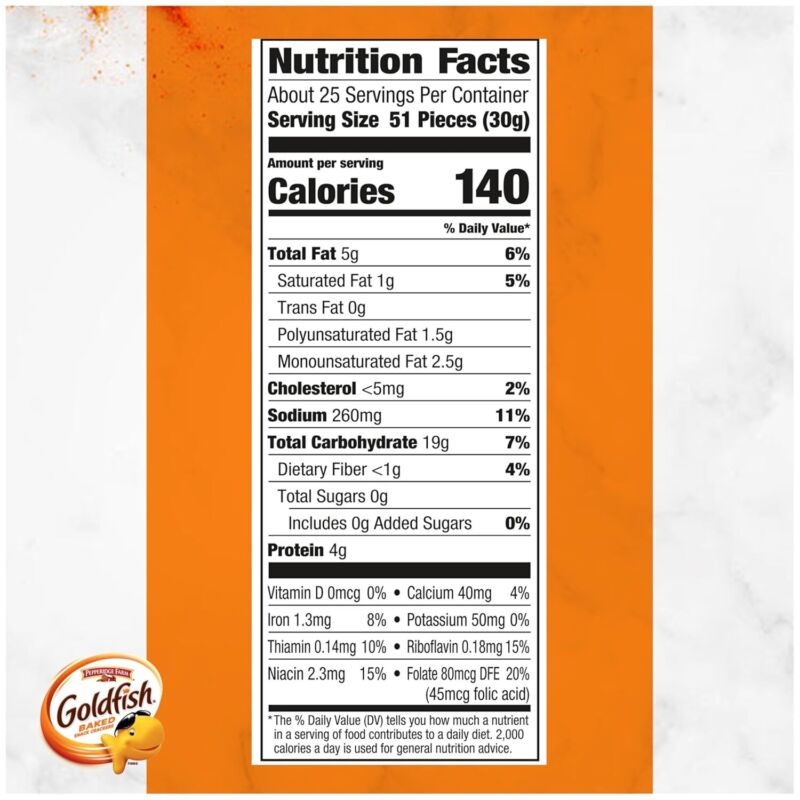 Goldfish Flavor Blasted Xtra Cheddar Cheese Crackers, 27.3 oz Carton : Goldfish