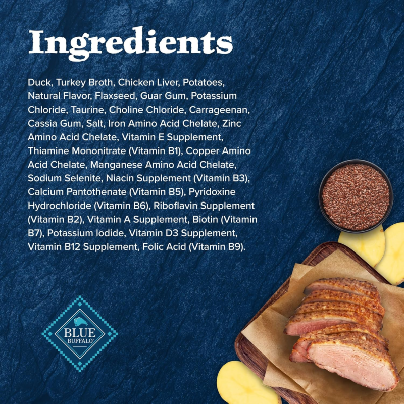 Blue Buffalo Wilderness Natural High-Protein Grain-Free Wet Food for Adult Cats, Salmon Paté, 3-oz. Cans, 24 Count