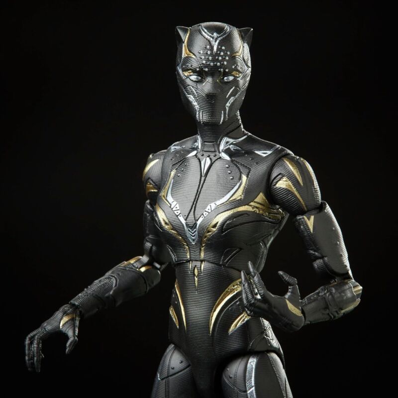 Marvel Legends Series Black Panther Wakanda Forever Black Panther 6-Inch MCU Action Figure Toy, 2 Accessories : Toys & Games