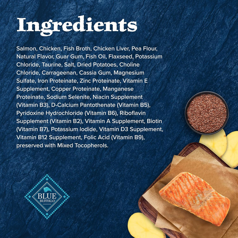 Blue Buffalo Wilderness Natural Wet Cat Food Paté, High-Protein & Grain-Free Recipe, Chicken, 5.5-oz. Cans (24 Count)