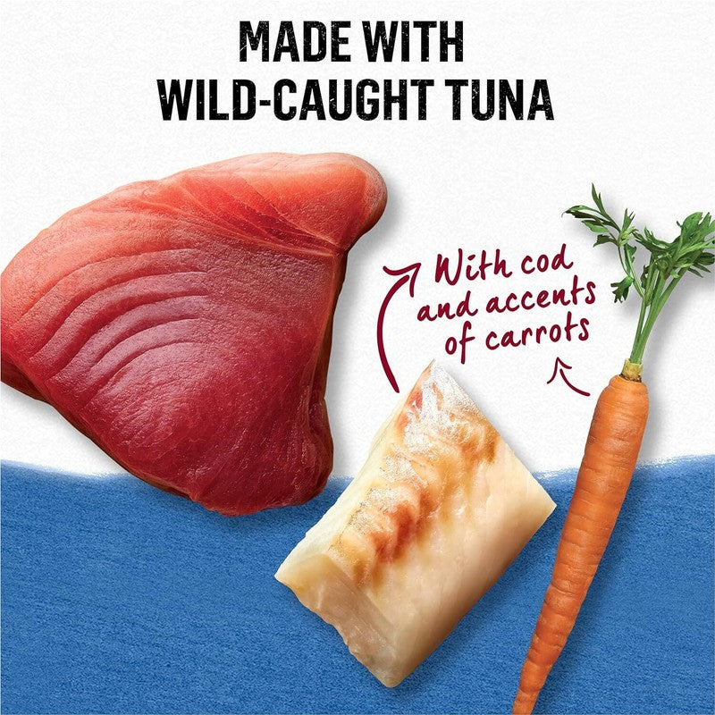 Purina Beyond Wild-Caught Tuna, Wild Alaskan Cod and Carrot Recipe In Wet Cat Food Gravy - (Pack of 12) 3 oz. Cans : Pet Supplies