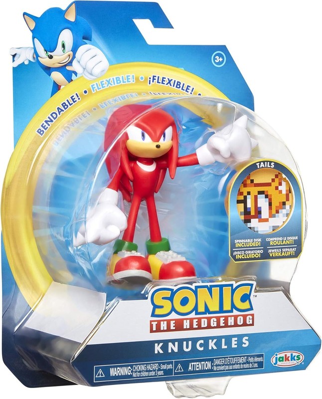 Sonic The Hedgehog 4" Knuckles Action Figure : Everything Else