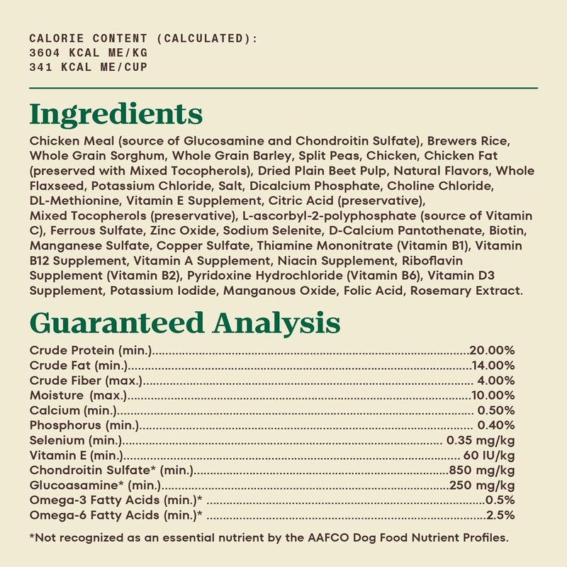 Nutro Max Adult Large Breed Dry Dog Food with Farm-Raised Chicken, 25 lb. Bag : Pet Supplies