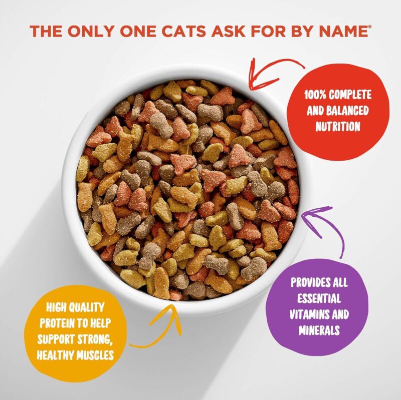 Meow Mix Original Choice Dry Cat Food, 6.3 Pound Bag : Dry Pet Food : Pet Supplies