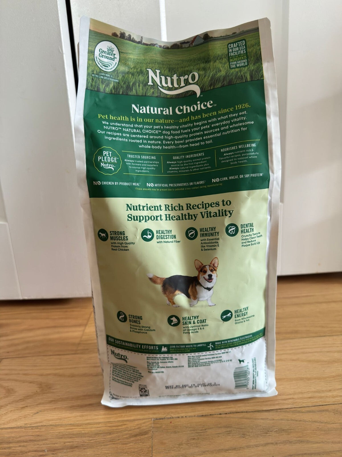 Nutro Natural Choice Adult Small Breed Dry Dog Food, Chicken and Brown Rice, 5 lbs. : Pet Supplies