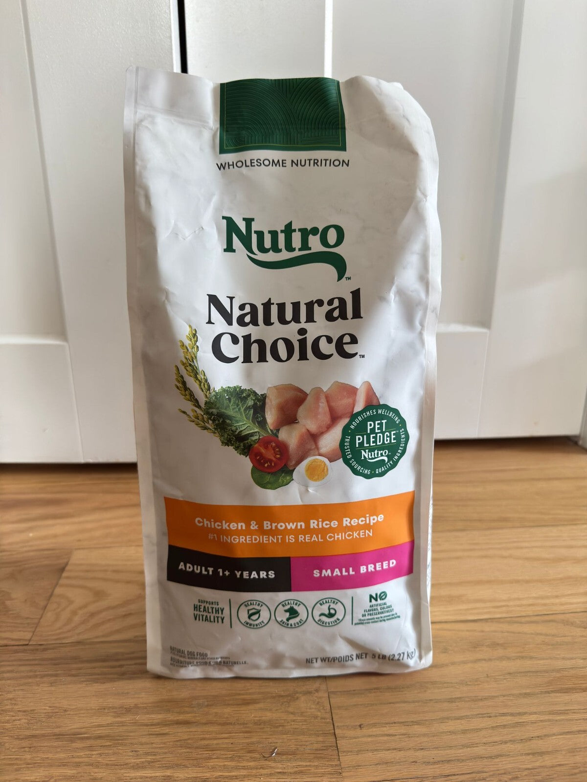 Nutro Natural Choice Adult Small Breed Dry Dog Food, Chicken and Brown Rice, 5 lbs. : Pet Supplies