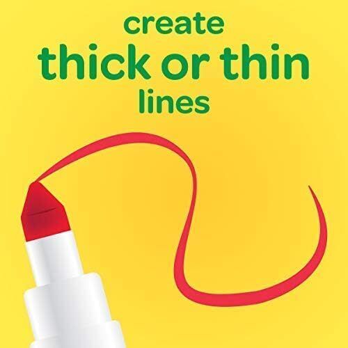 Crayola Super Tips Marker Set 100ct Washable Fine Point Markers for Kids & Adult