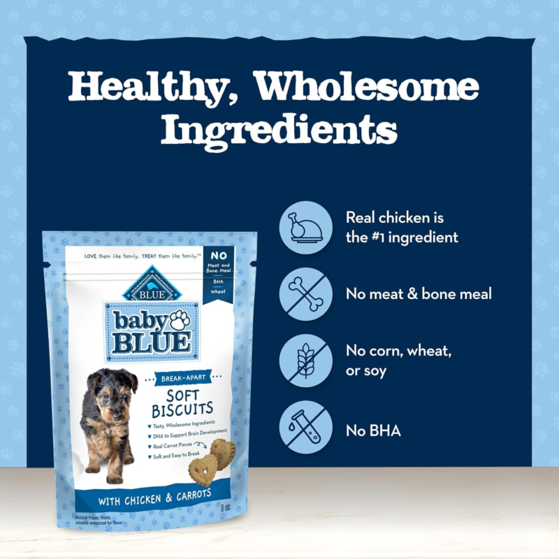 Blue Buffalo Wilderness High-Protein Rocky Mountain Recipe Dry Food for Adult Dogs, Red Meat & Grains, 13-lb. Bag