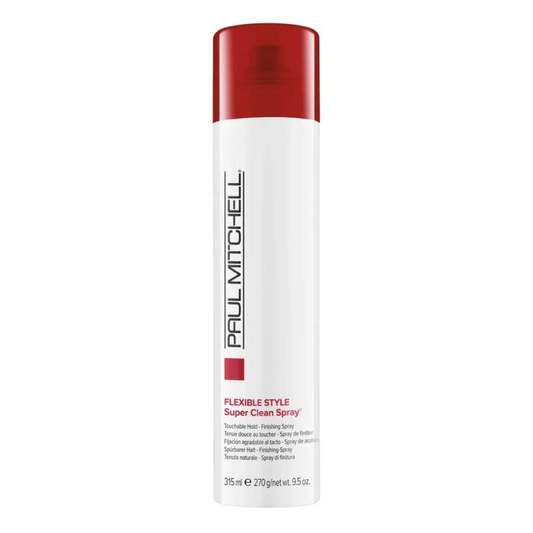 Paul Mitchell Super Clean Spray, Flexible Hold, Touchable Finish, For All Hair Types, 9.5 oz. : Beauty & Personal Care