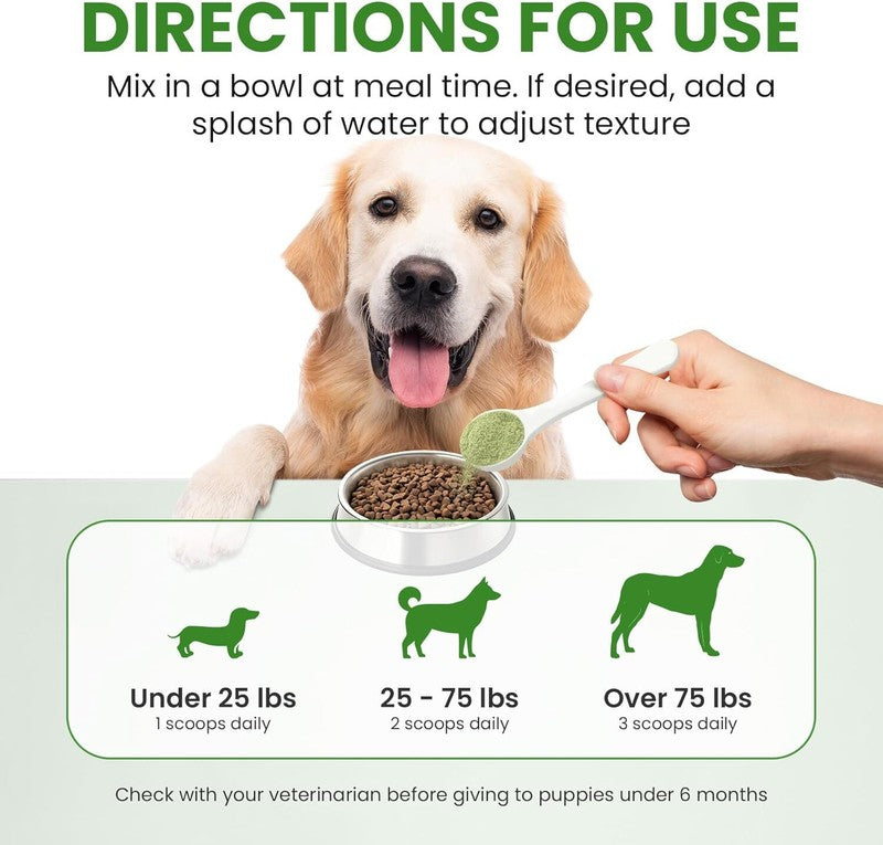 Dog Teeth Cleaning Powder, Dog Dental Powder and Cats Breath Freshener, Plaque Off Pet Tooth Cleaning lab co, Bad Breath & Tartar Remover for Dogs, Dog Teeth Cleaning with Enzymes- 60-Day Supply -Mint : Pet Supplies