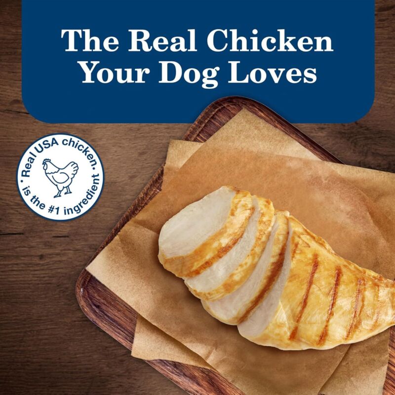 Blue Buffalo Homestyle Recipe Adult Wet Dog Food, Made with Natural Ingredients, Chicken Dinner With Garden Vegetables, 12.5-oz Can (Pack of 12): Pet Supplies: Amazon.com
