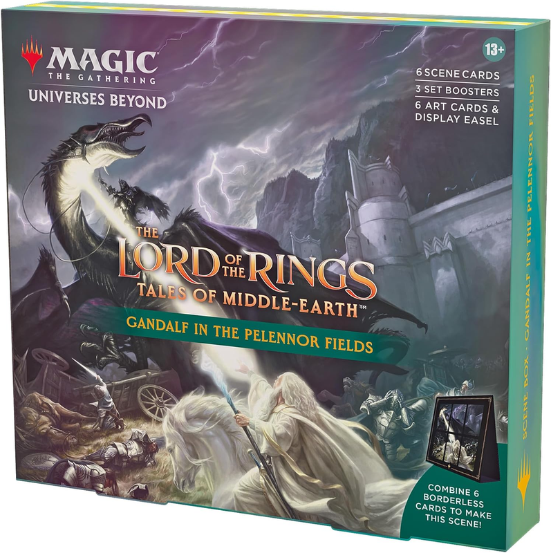 The Lord of The Rings: Tales of Middle-Earth Scene Boxes - All 4 for Magic: The Gathering : Toys & Games