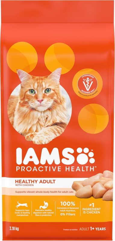 IAMS Proactive Health Healthy Adult with chicken 7lbs : Pet Supplies