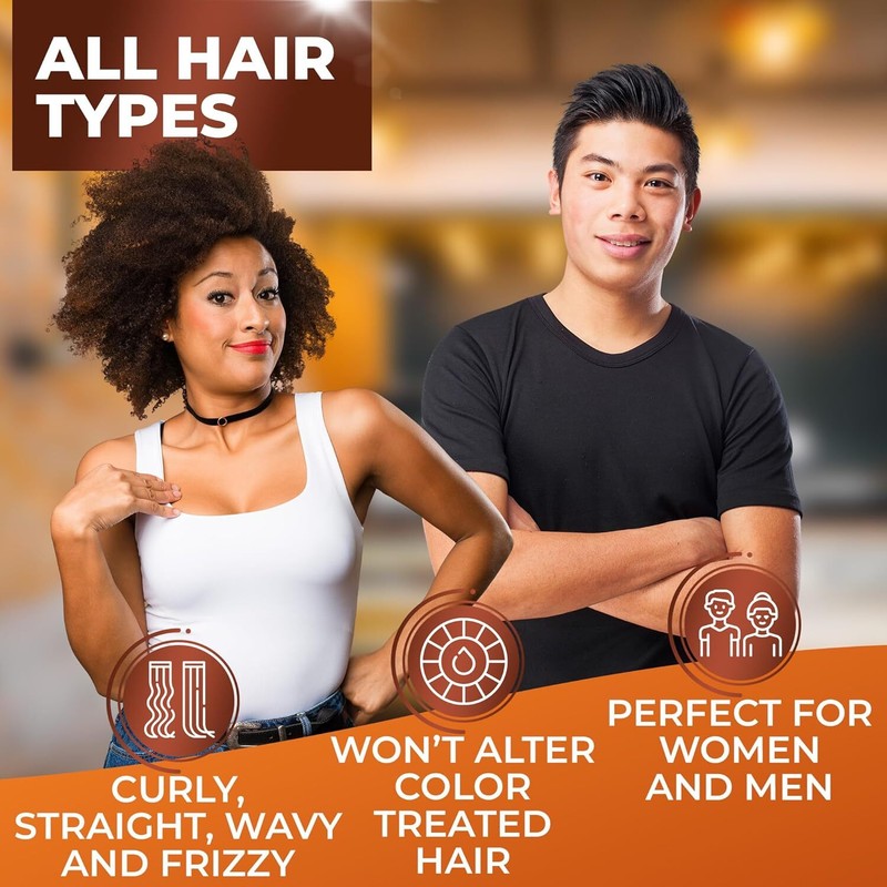 Moroccan Argan Oil Hair Mask - Sulfate Free, Anti Frizz Hydrating Care for Women and Men - Deep Moisturizing Conditioner Treatment for Color Treated, Curly, Damaged, Frizzy and Dry Hair : Beauty & Personal Care