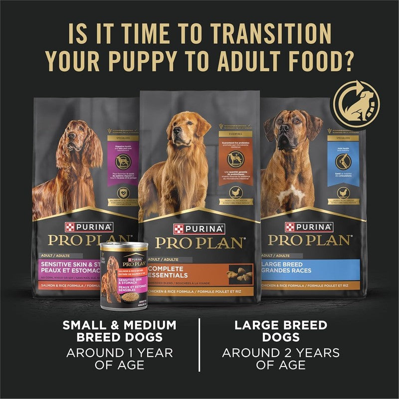 Purina Pro Plan Wet Puppy Food Pate, Wet Food Classic Chicken and Rice Entrée - (Pack of 12) 13 oz. Cans: Canned Wet Pet Food: Pet Supplies: Amazon.com