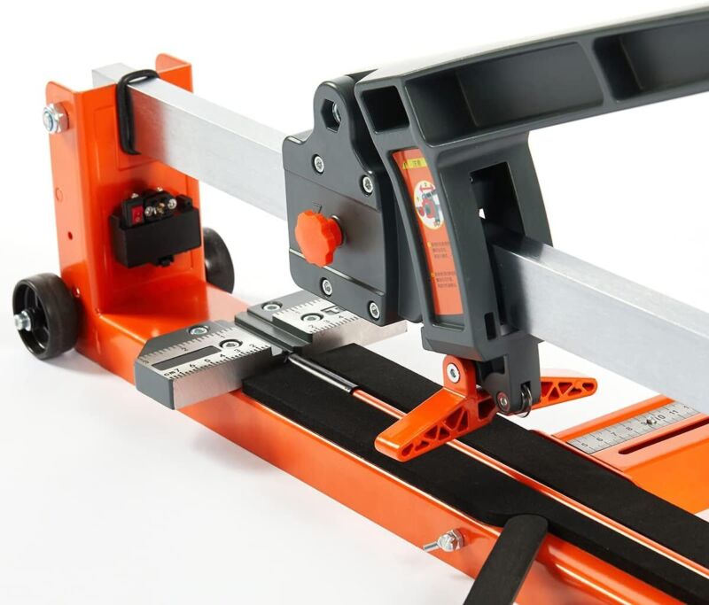 TILER 40-Inch Manual Mosaic Tile Cutter Porcelain Ceramic Laser Guide Steel Arms