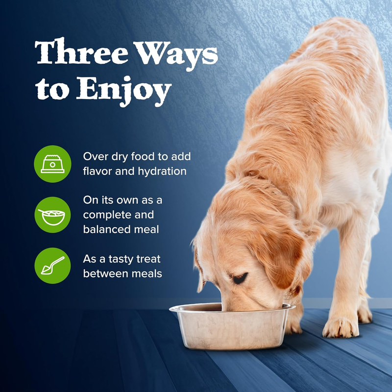 Blue Buffalo Wilderness Wolf Creek Stew High Protein, Natural Wet Food for Dogs, Hearty Duck Stew in Gravy, 12.5-oz cans, 12 Count