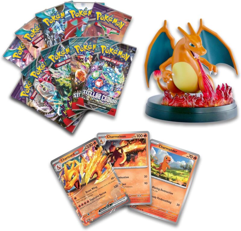 Pokemon TCG Charizard ex Super Premium Collection : Toys & Games