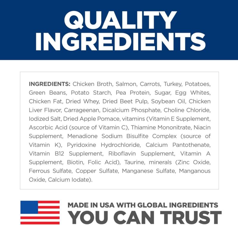 Hill's Science Diet Sensitive Stomach & Skin, Adult 1-6, Stomach & Skin Sensitivity Support, Wet Dog Food, Salmon & Vegetables Loaf, 12.8 oz Can, Case of 12: Pet Supplies: Amazon.com