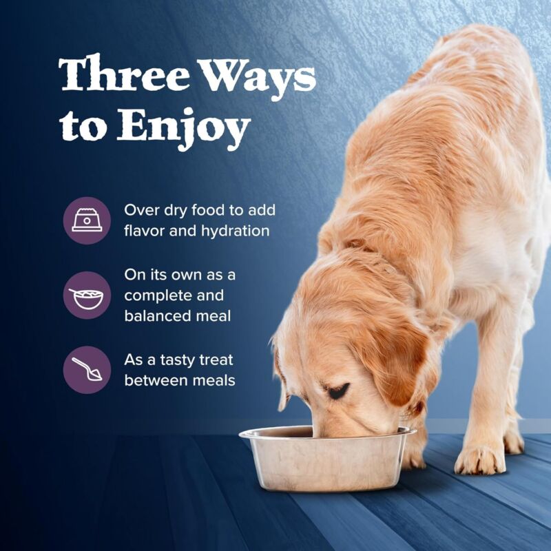 Blue Buffalo Wilderness Adult Wet Dog Food, High-Protein & Grain-Free, Made with Natural Ingredients, Beef & Chicken Grill, 12.5-oz. Cans, 12 Count: Pet Supplies: Amazon.com