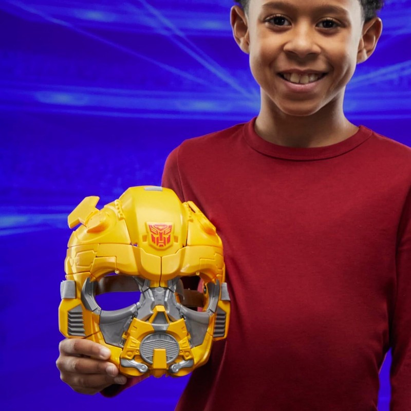 Transformers One 2 in 1 Bumblebee B-127 9.8 Inch Robot Action Figure, Converts to Mask, Interactive Toys for Boys and Girls Ages 6 and Up : Toys & Games