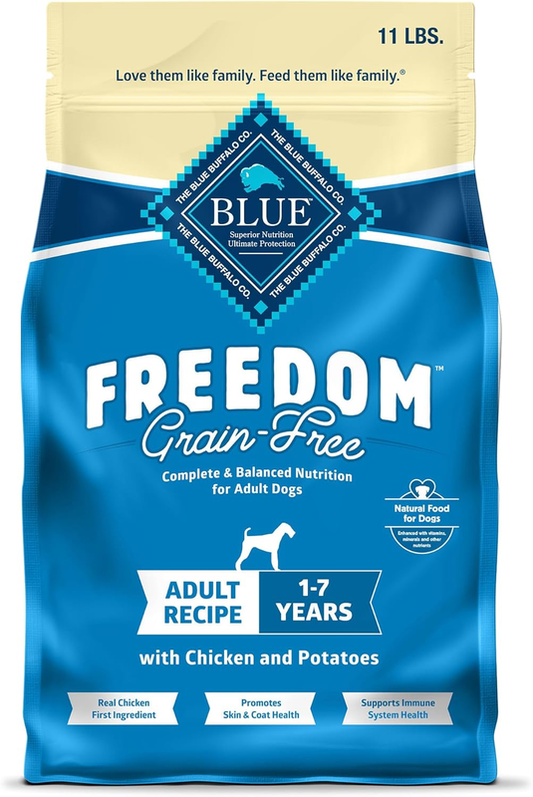 Blue Buffalo Wilderness Trail Treats Crunchy Dog Biscuits Grain-Free and High-Protein Dog Treats, Turkey Recipe 36-oz Box