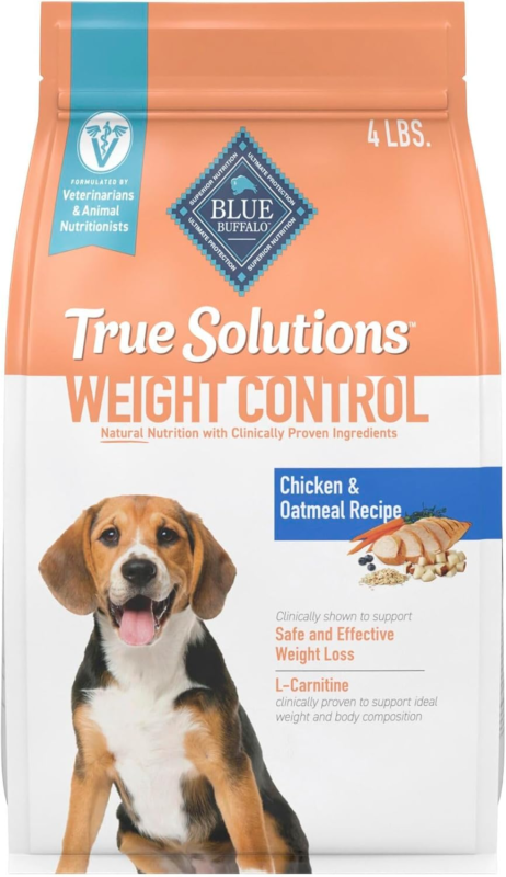 Blue Buffalo True Solutions Total Support Natural Dry Dog Food for Adult Dogs, Chicken, 24-lb. Bag