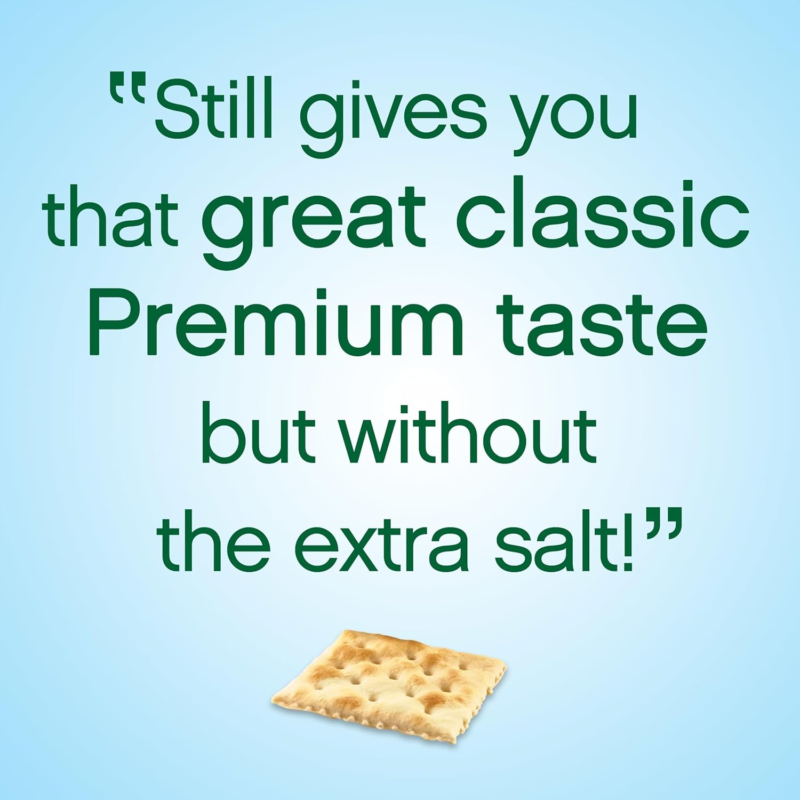 Unsalted Tops Saltine Crackers, 16 Oz